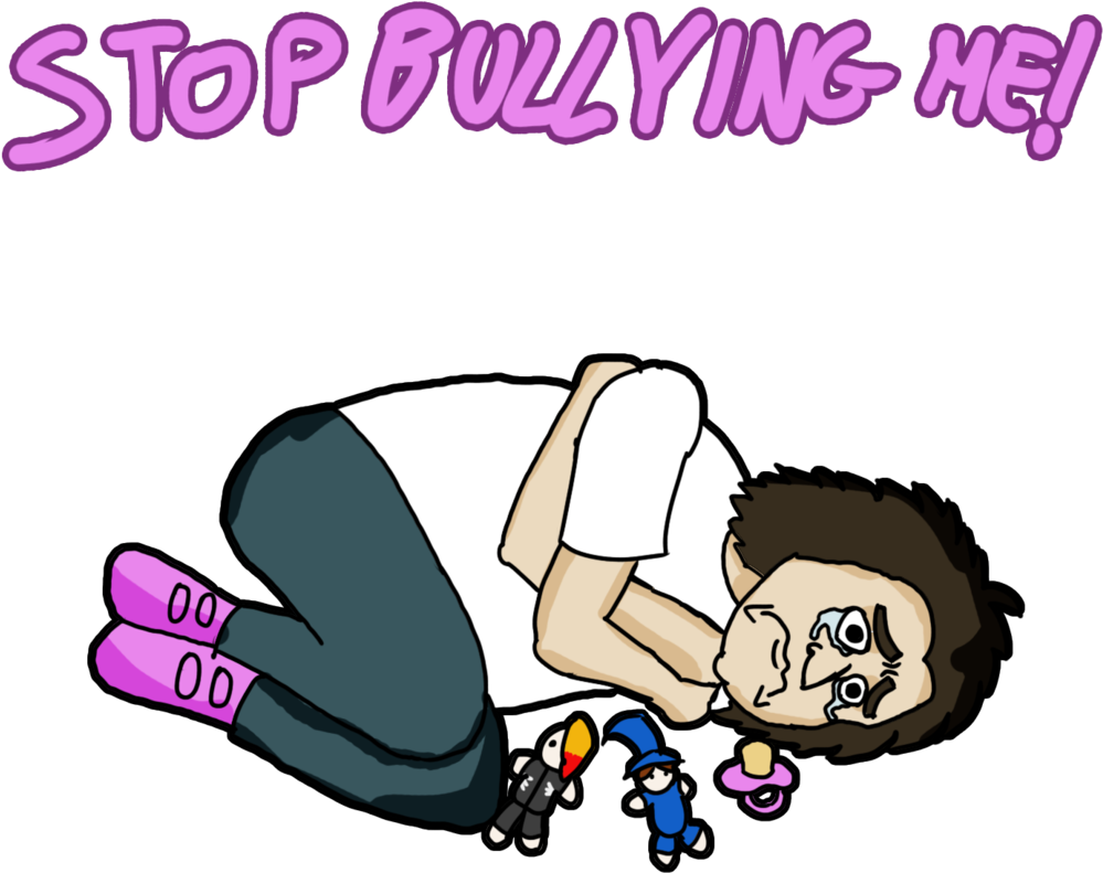 Stop Bullying Me By Jmaaart - Stop Bully Carton Png (1024x1024)