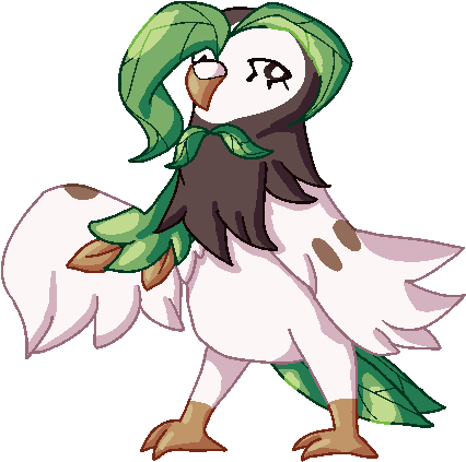 All Three Look Cute Pokemon Sun And Moon Rowlet Grass - Cartoon (456x445)