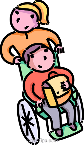 Girl And Her Physically Challenged Brothe Royalty Free - Girl And Her Physically Challenged Brothe Royalty Free (281x480)