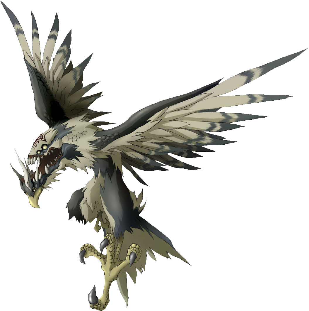A Harpy Is An Eagle Like Enemy Which Is Fought In The - Monster (1080x1100)