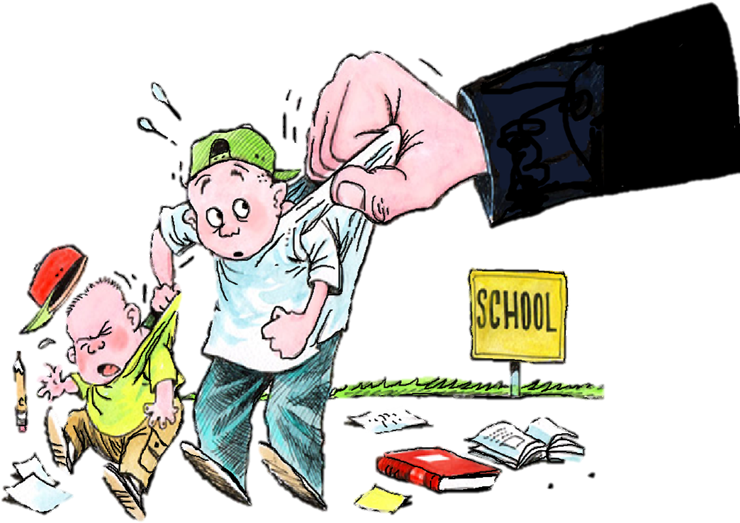 Bullying - 2 Boys - Anti Bullying Cartoons (1080x796)