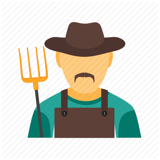 Free People Icons - Farmer (512x512)