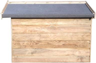 Overhanging Front Roof Kennel - Roof (640x480)