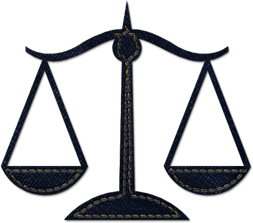 Weighing Scale Justice Clip Art - Scales Of Justice Clipart (600x600)