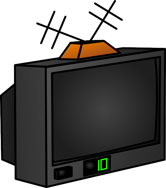 Old Television Clipart - Tv Clip Art (568x640)