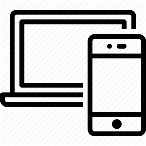 Display Clipart Smartphone Tablet - Responsive Web Design (512x512)