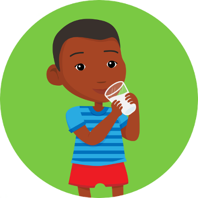 Yet Milk Is A Major Part Of Many African Diets - Illustration (400x400)