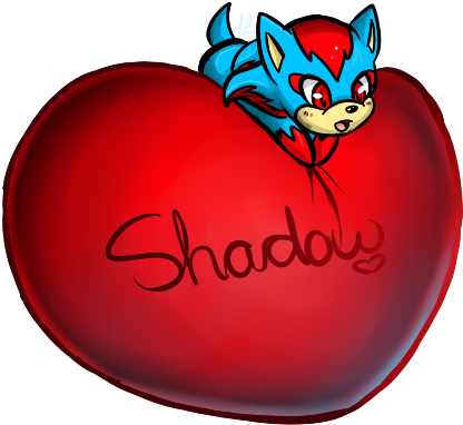 Michelle On A Heart By Libra-dragoness - Cartoon (500x500)