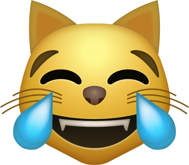 Download Ai File - Cat Emoji Iphone (642x560)