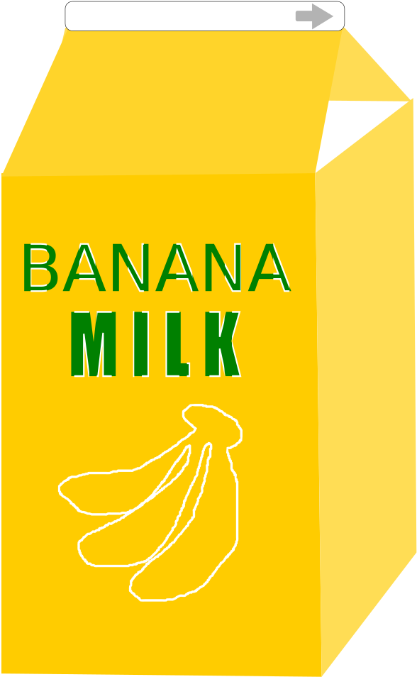 Milk Png - Banana Milk Png (1697x2400)