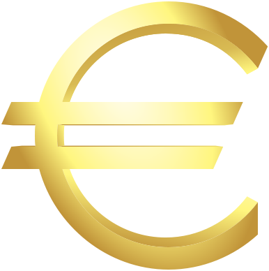 Euro Sign Png - Signo Del Euro Png (386x388)