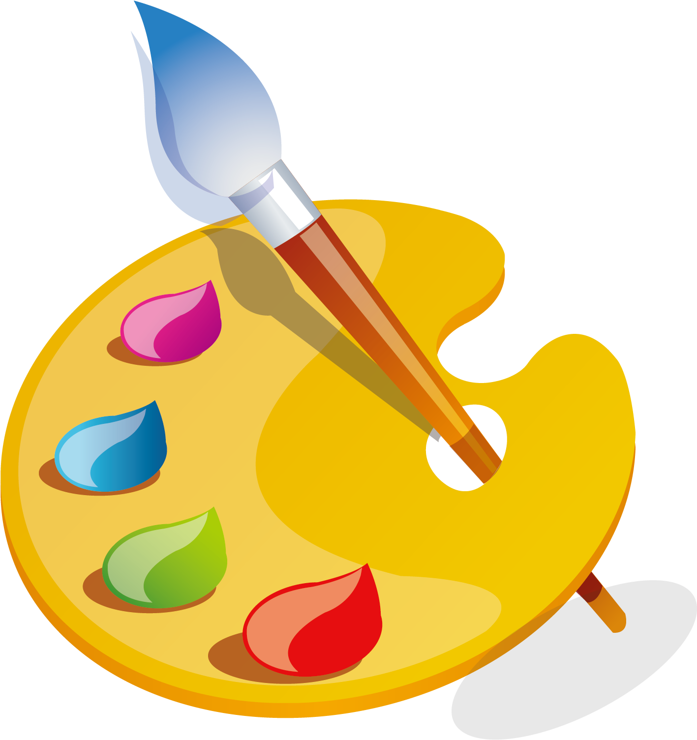 Palette Painting Clip Art - Palette (2133x2133)