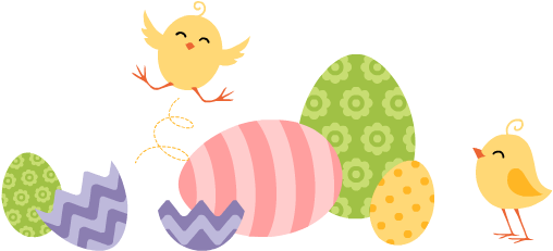 Coniglietto Pasquale In Pasta Di Zucchero - Uova Pasqua Png (599x277)