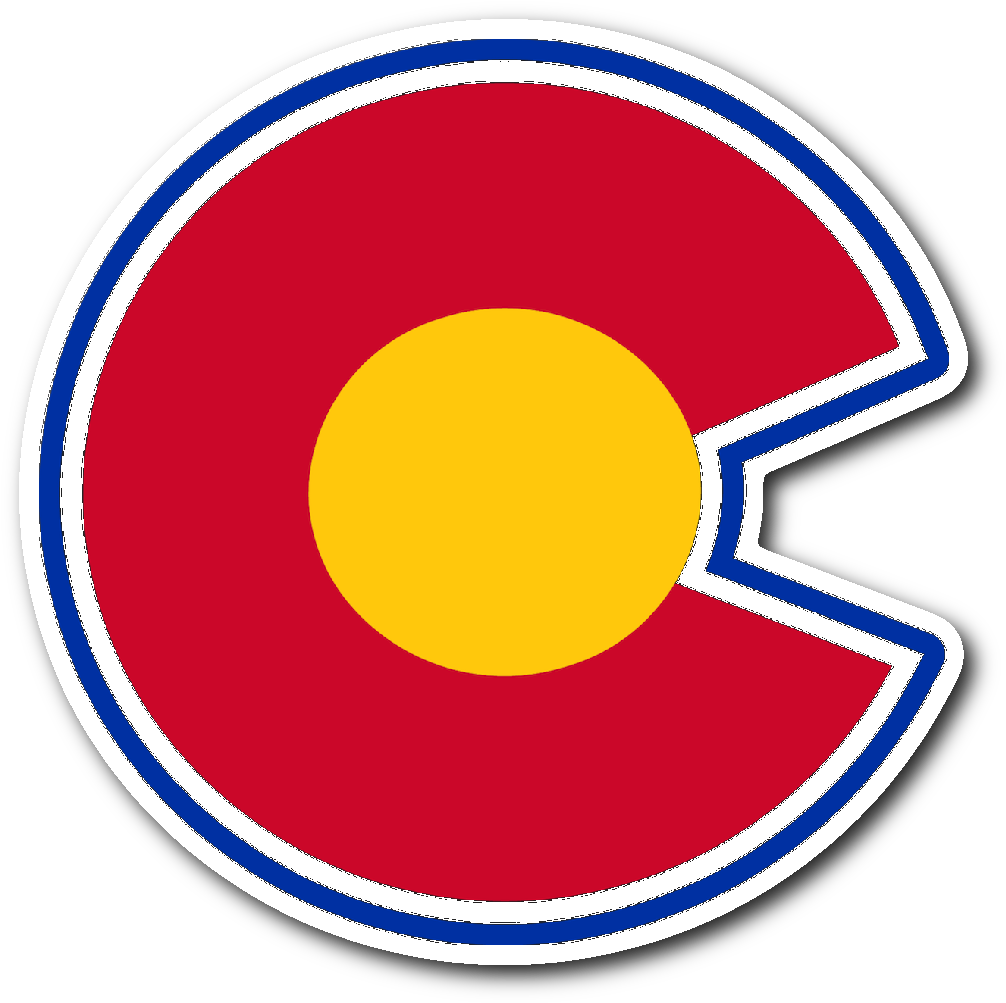 Retro Colorado Rockies Alternative Logo Inspired Sticker - Best Of Philly 2015 (1064x1064)