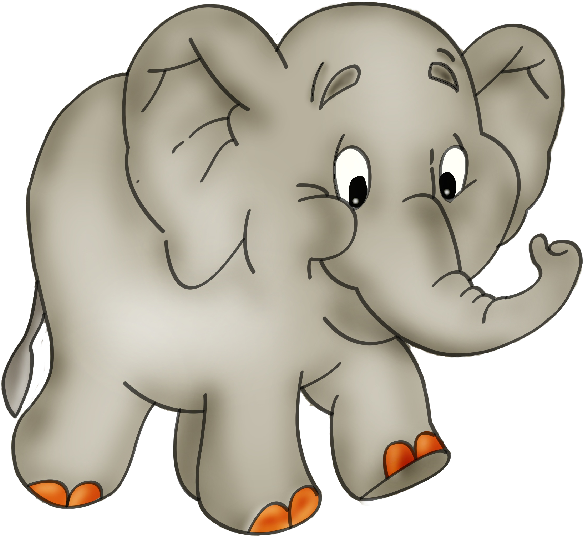 Elephant Clipart Elephant Cartoon - Elephant Clipart (600x600)