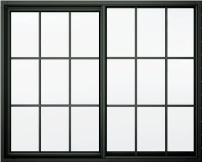 Black Window Frame - Window Classic Png (400x400)