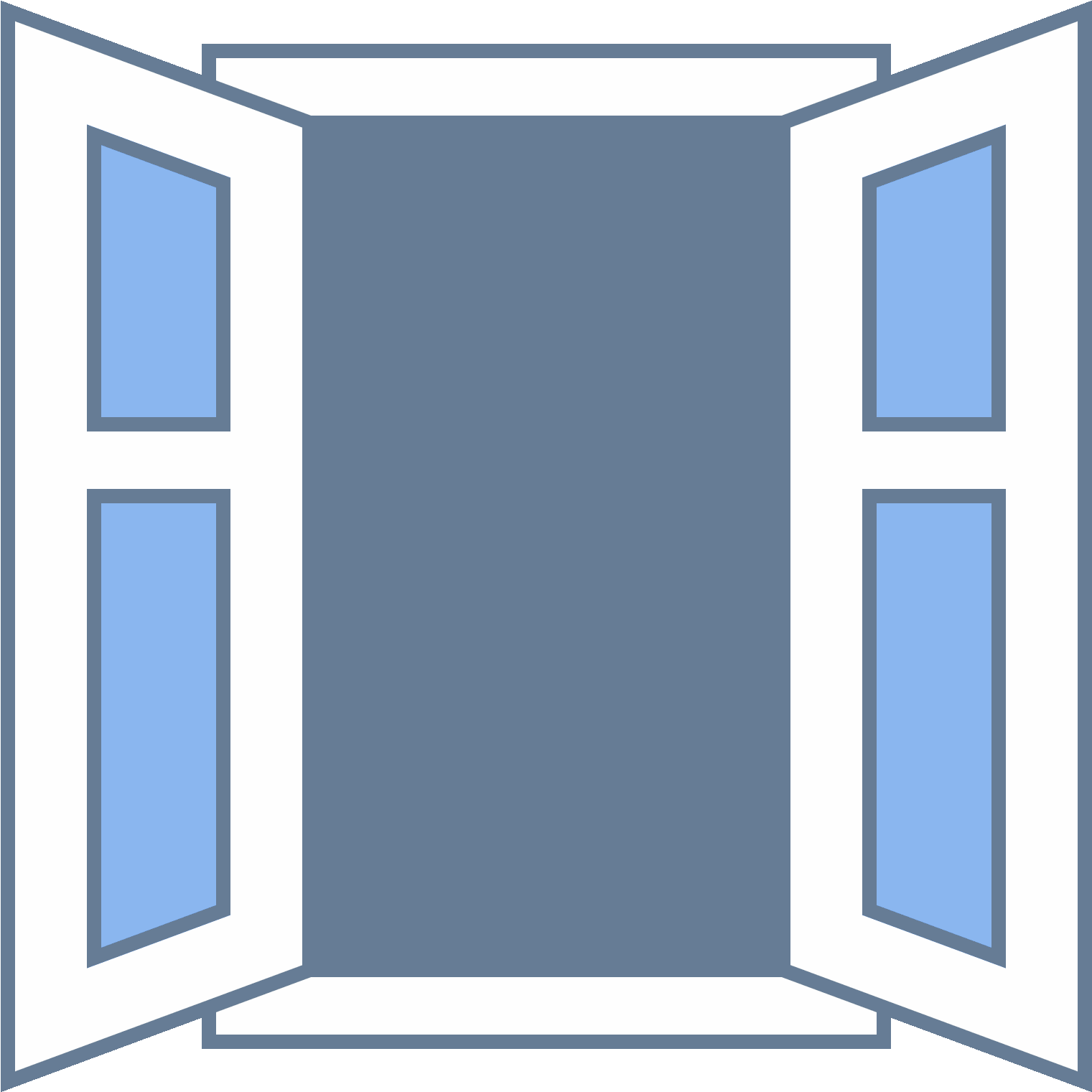Open Window Icon - Open Window Icon (1600x1600)