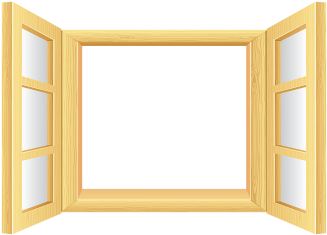 Open Wooden Window, Wooden, Window, Open Window Png - Wood (360x360)