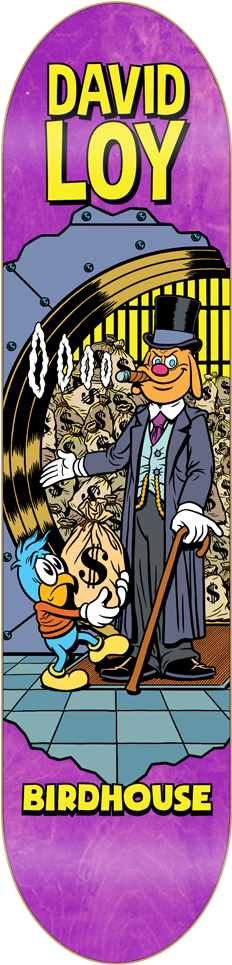 Loy Vices Deck - Birdhouse Skateboards (275x971)