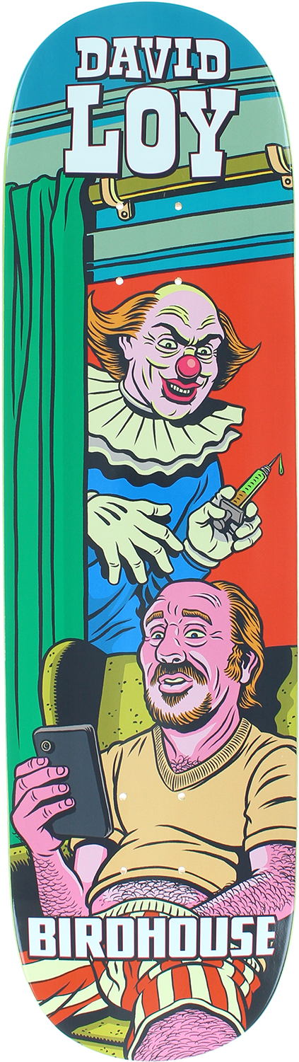 Birdhouse Skateboards - Birdhouse Mexipulp Pro Skateboard Deck - Loy 8.25" (475x1500)