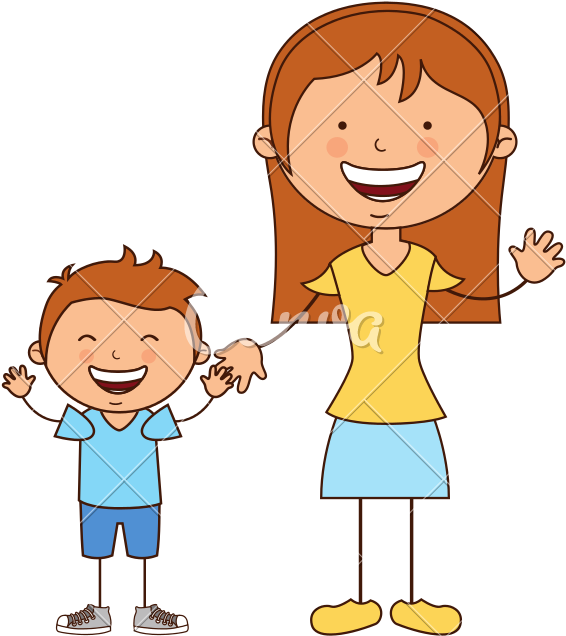 Happy Family Members Icon - Family (800x800)