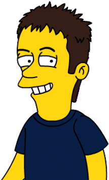 Driftwoodjp @driftwoodjp - Simpsons Character With Glasses (460x460)