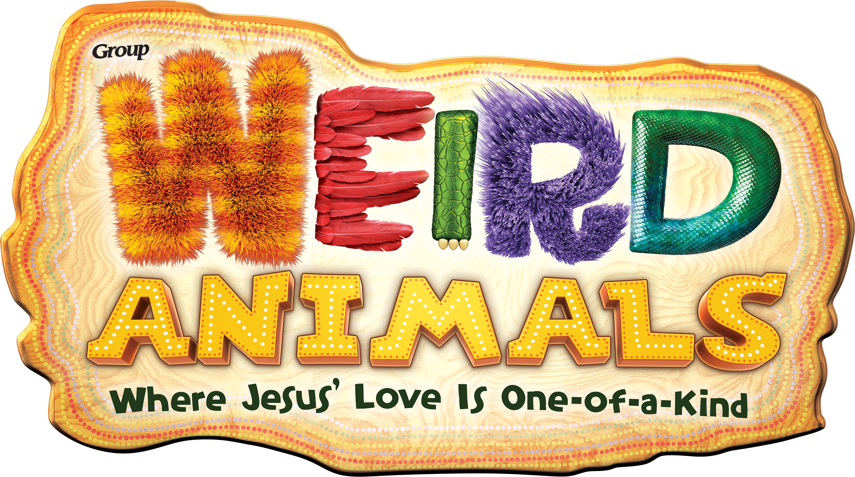 Weird Clipart Weird Animals Vbs - Vacation Bible School Weird Animals (2739x1527)