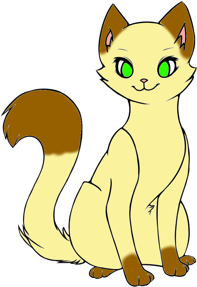 Cute Siamese Cat By Flyingcupcakess - Cat (772x1035)