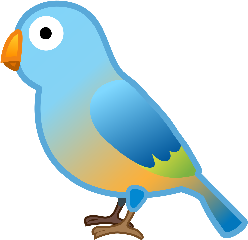 Bird Icon - Pajaro Emoji (1024x1024)