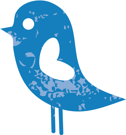 Blue Bird Vector - Illustration (759x722)