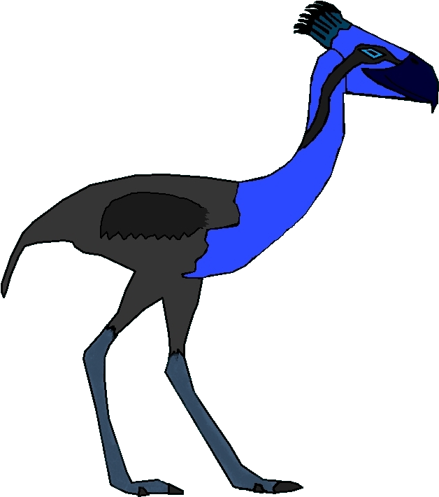 My Aura Terror Bird Persona By Auraterrorbird - Phorusrhacos (701x780)
