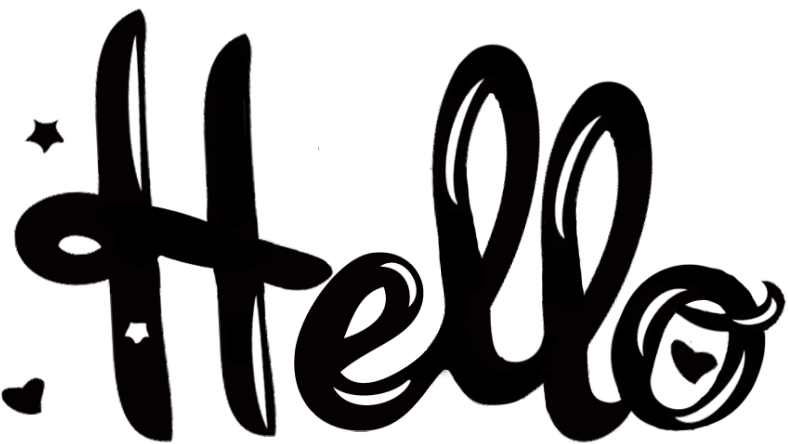 Hello Png - Calligraphy (799x460)