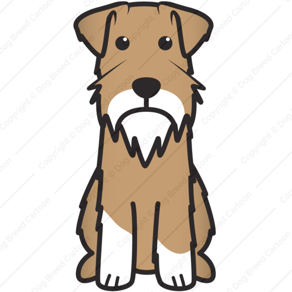 Schnauzer Clipart - Dog Mini Schnauzer Cartoon (600x600)