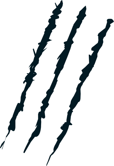 Free Png Scar Png Images Transparent - Transparent Background Claw Marks Png (480x700)