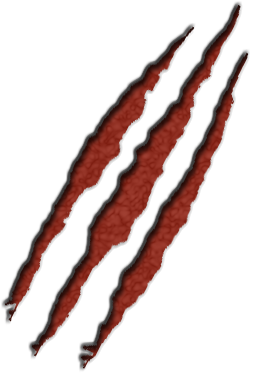 Scar Clipart Transparent Background - Face Scratch Png (300x418)