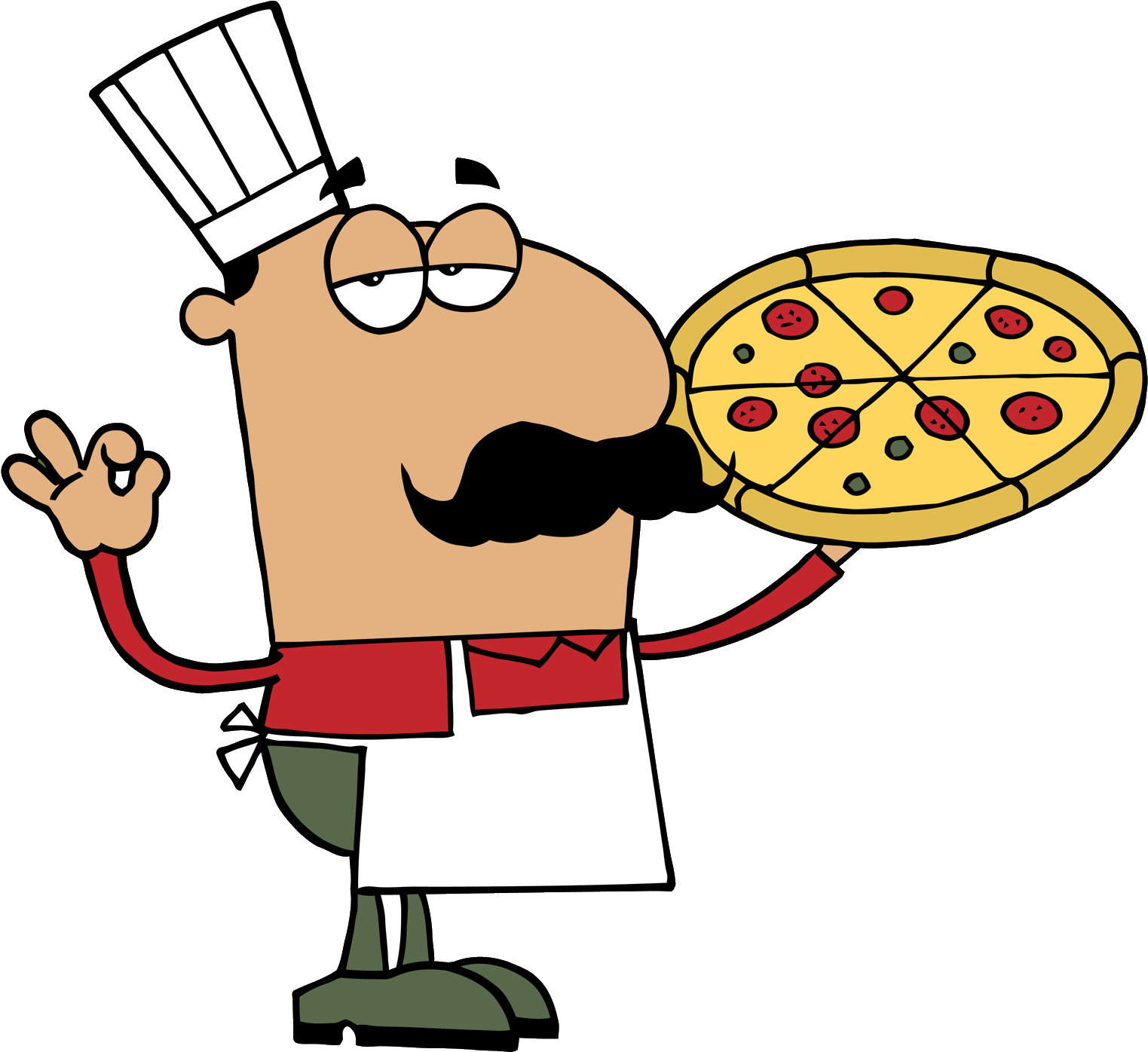 This Entry Was Posted In Funny And Tagged Borelli's, - Cartoon Man Holding Pizza (1600x1496)