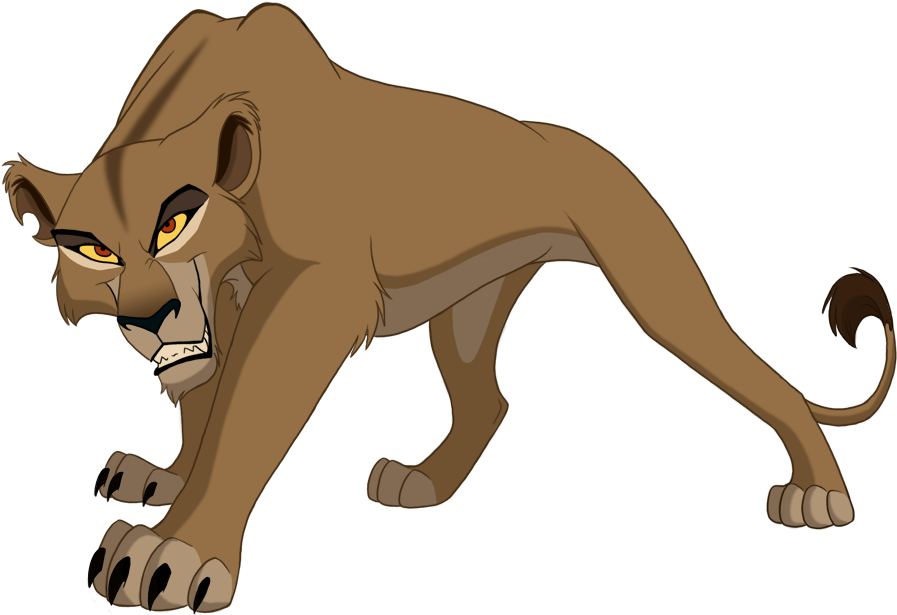 Scar Clipart Simba - Lion King 2 Zira (916x621)