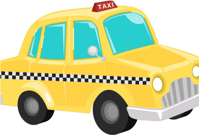 Taxi Clipart Taxi Station - Clip Art (640x480)