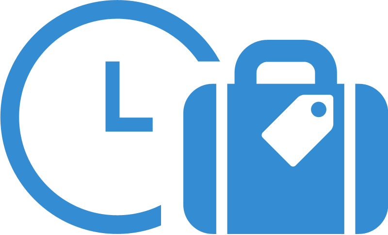 Check In - Travel Package Icon Png (800x484)