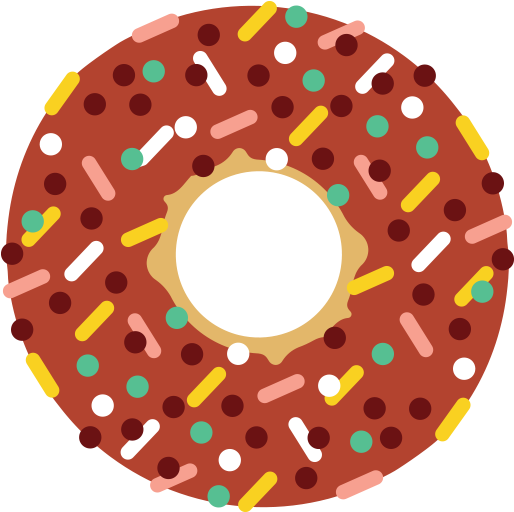 13,250 Times - Donut With Bite Png (580x511)