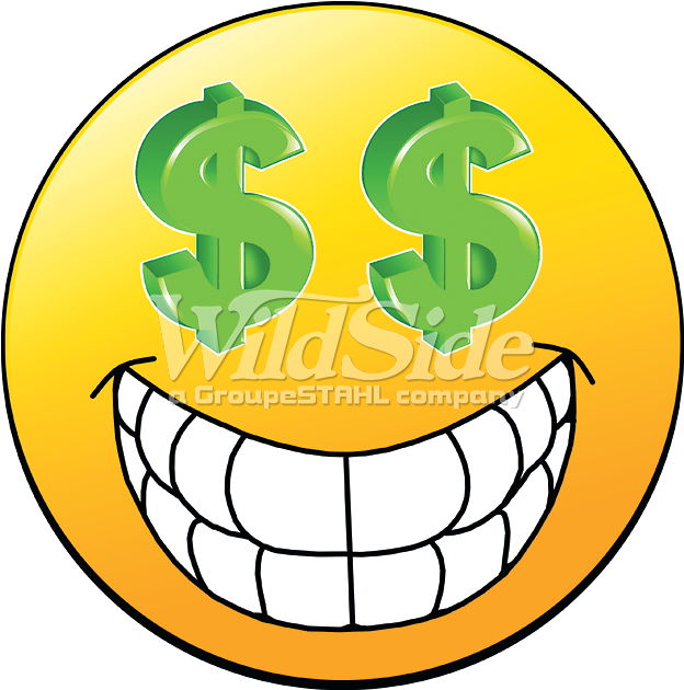 Emoji $$ Eyes - Big Smile Emoji (675x675)
