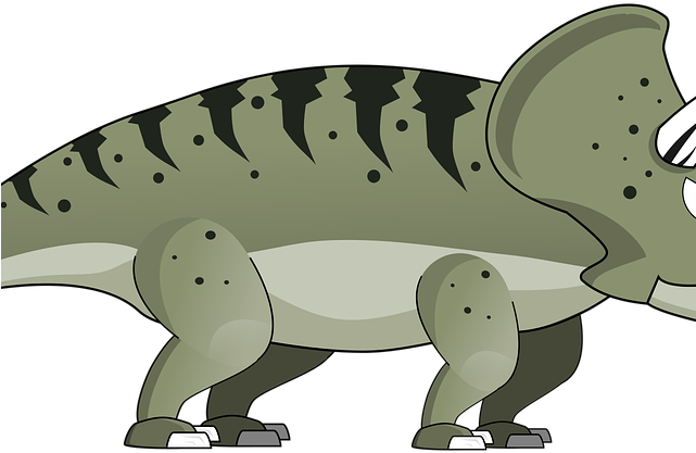 Triceratops Clipart Dinosaur - Dinosaur (640x480)