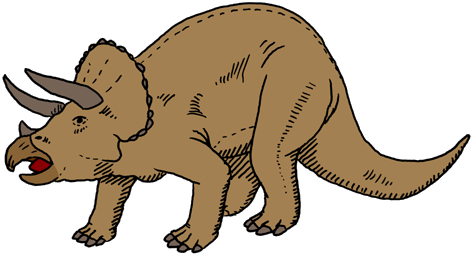 Triceratops Clip Art Download - Triceratops Bilder (500x272)