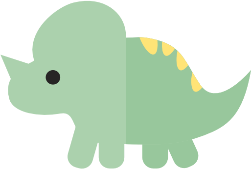 Triceratops Clipart Transparent - Dinosaurs Icon Png (512x512)