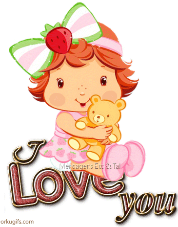 I Love You - Strawberry Shortcake I Love You (424x463)