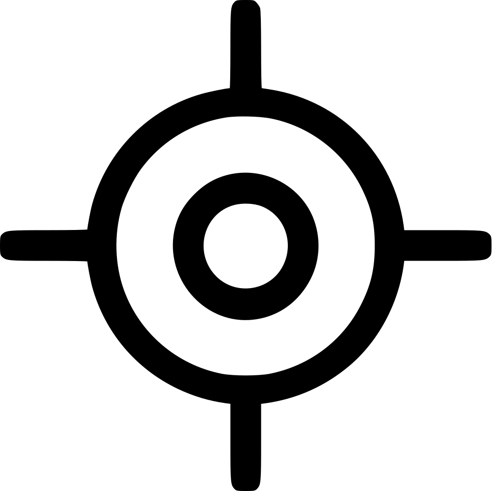 Dartboard Target Mission Focus Position Comments - Precision Icon (981x980)
