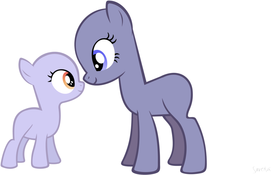 I Love You Mommy - My Little Pony Applebloom And Applejack (1024x615)