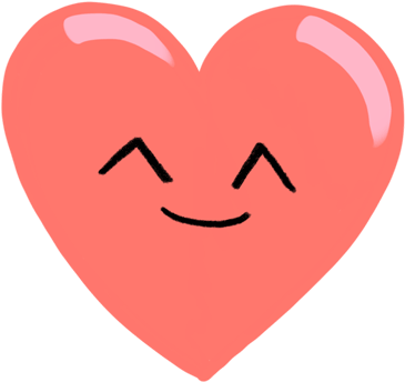 Excited I Love You Sticker By Geo Law - Heart (709x467)