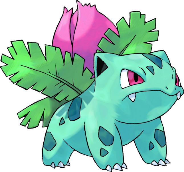 Ivysaur - Pokemon Tipo Planta Primera Generacion (645x600)