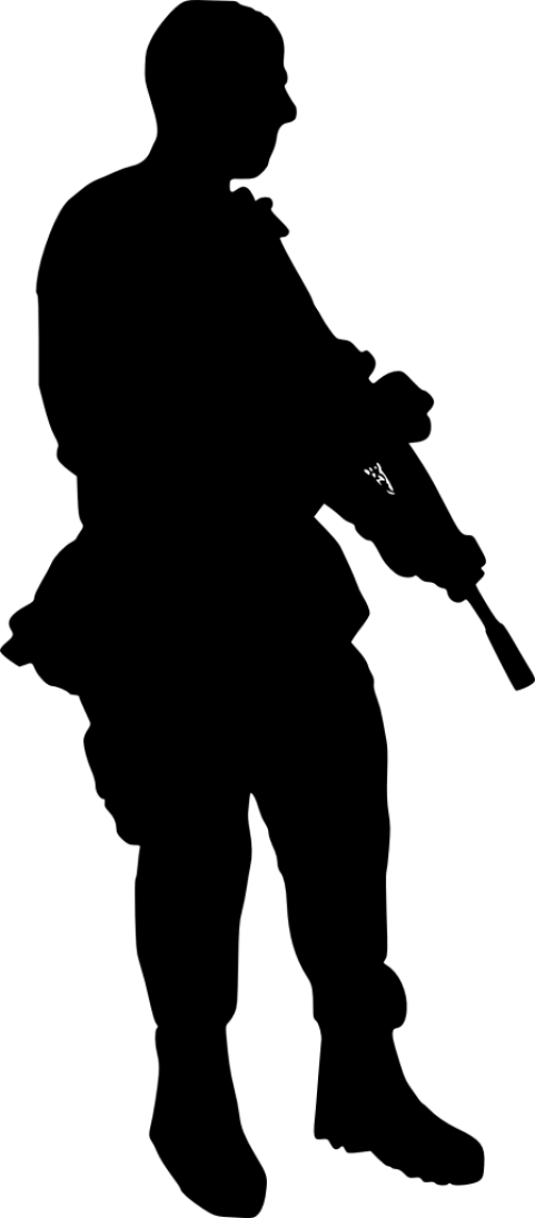 Free Png Soldier Silhouette Png Images Transparent - Etrian Odyssey (481x1095)